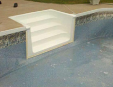 Piscine en fibre de verre