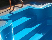Piscine en fibre de verre