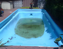 Piscine en fibre de verre