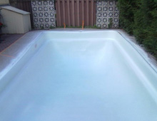 Piscine en fibre de verre